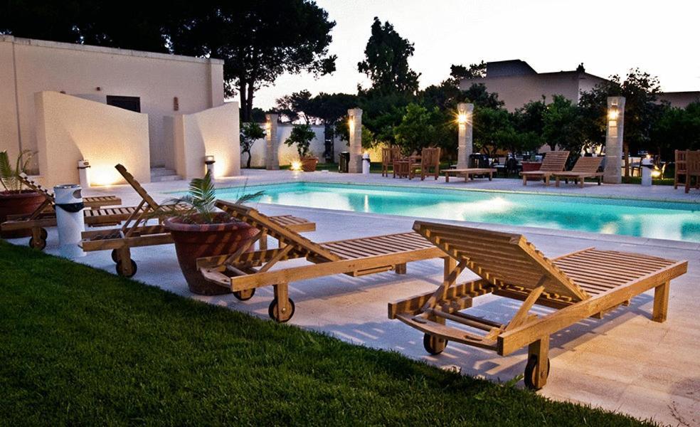 Masseria Li Campi Cavallino di Lecce Exterior foto